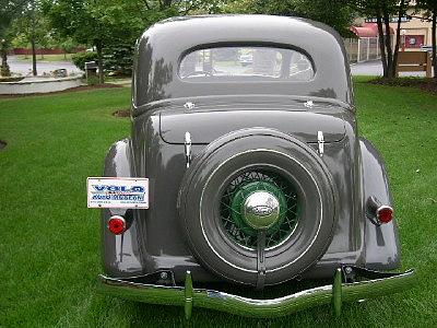 1935 FORD 2DR DELUXE TRUNKBACK SEDAN Volo IL 60073 Photo #0013839A