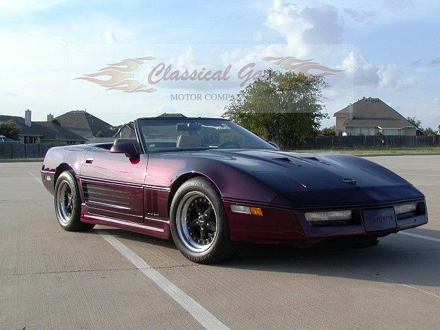 1986 CHEVROLET CORVETTE Arlington TX 76017 Photo #0014090A