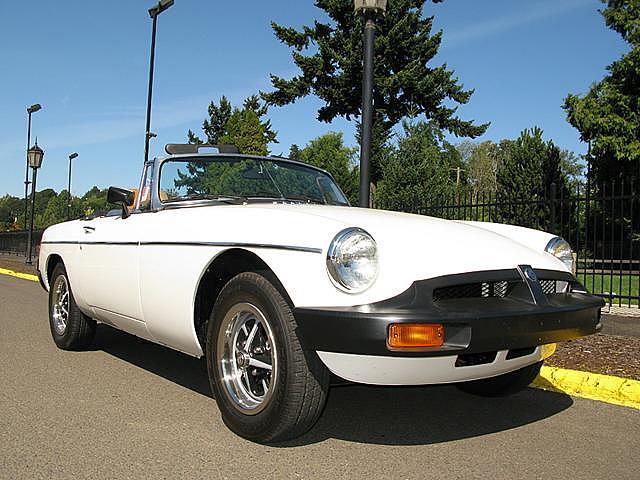 1980 MG MGB CONVERTIBLE Eugene OR 97403 Photo #0014154A