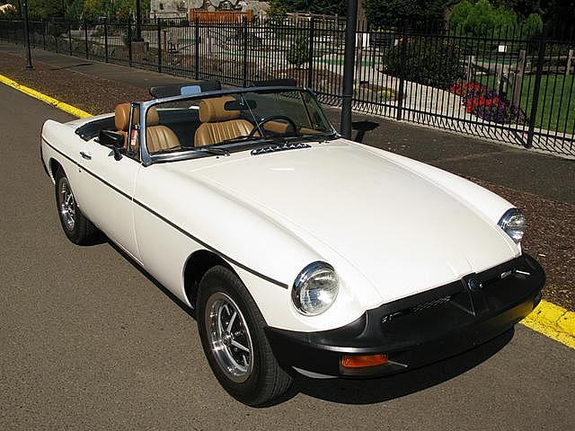 1980 MG MGB CONVERTIBLE Eugene OR 97403 Photo #0014154A