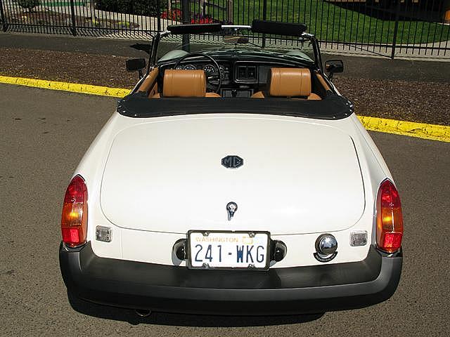 1980 MG MGB CONVERTIBLE Eugene OR 97403 Photo #0014154A