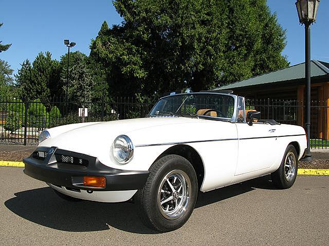 1980 MG MGB CONVERTIBLE Eugene OR 97403 Photo #0014154A