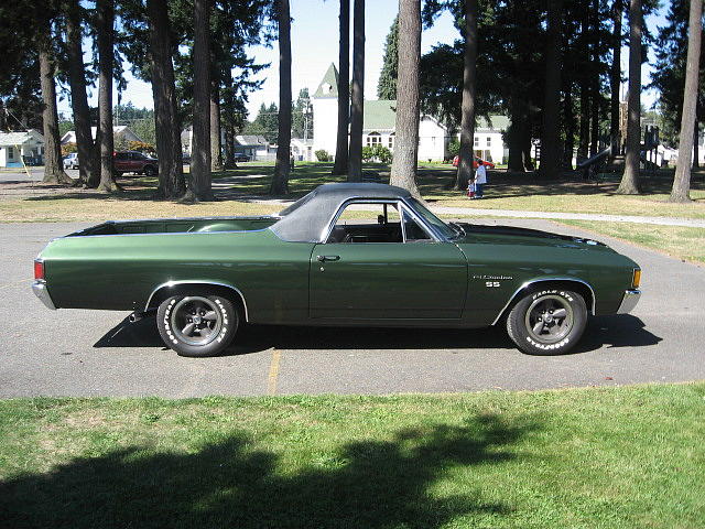 1972 CHEVROLET EL CAMINO SS Tacoma WA 98409 Photo #0014386A