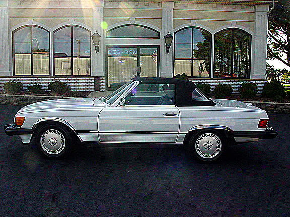 1989 MERCEDES BENZ 560SL Spring Grove IL 60081 Photo #0014391A