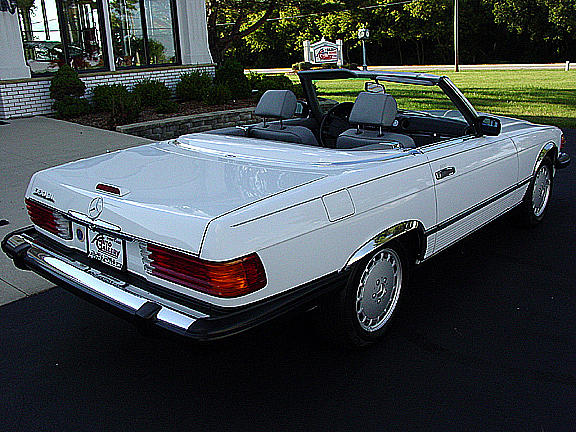 1989 MERCEDES BENZ 560SL Spring Grove IL 60081 Photo #0014391A