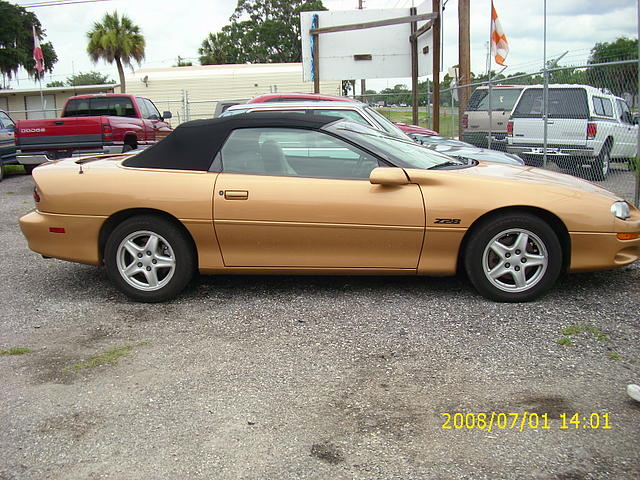 1998 CHEVROLET CAMARO Z28 Gibsonton FL 33534 Photo #0014870A