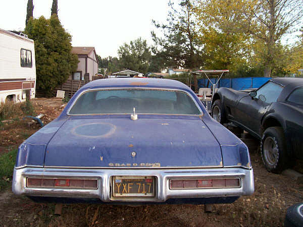 1969 PONTIAC GRAND PRIX SJ San Luis Obisbo CA 93401 Photo #0015088A