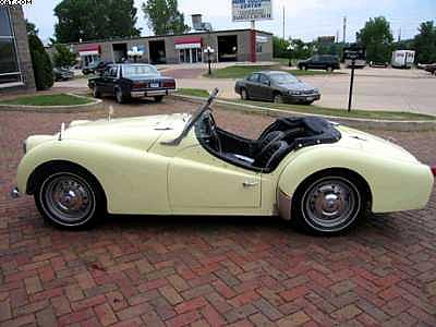 1960 TRIUMPH TR3 ROADSTER Cedar Rapids IA 52404 Photo #0015200A