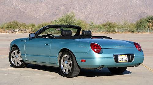 2002 FORD THUNDERBIRD Palm Springs CA 92264 Photo #0015758A