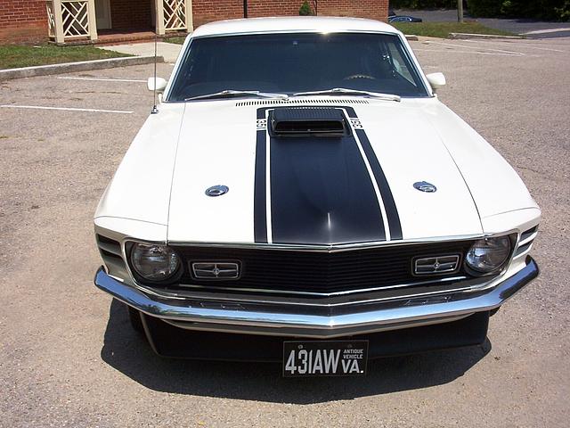 1970 FORD MUSTANG MACH1 Glasgow VA 24555 Photo #0015902A