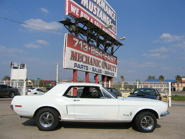 1968 FORD MUSTANG Houston TX 77009 Photo #0016290A