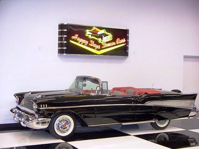 1957 CHEVROLET BEL AIR CONVERTIBLE Warrensburg MO 64093 Photo #0016330A