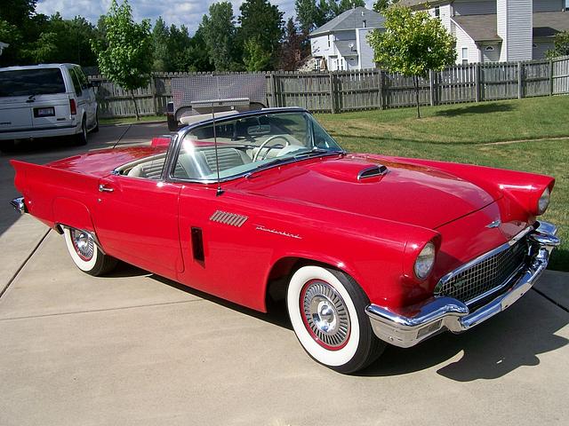 1957 FORD THUNDERBIRD DAYTON OH 45410 Photo #0016455A