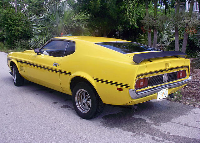 1971 FORD MUSTANG MACH1 big pine key FL 33043 Photo #0016679A