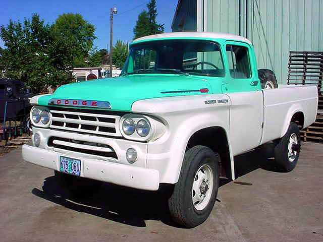 1959 DODGE POWER WAGON Roseburg OR 97470 Photo #0017079A