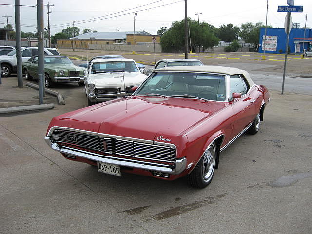 1969 MERCURY COUGAR XR-7 Arlington TX 76011 Photo #0017501A