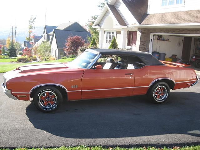 1972 OLDSMOBILE 442 Binghamton NY 13901 Photo #0021851A