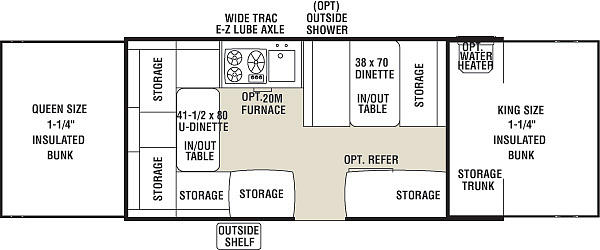 2010 COACHMEN BY FOREST RIVER CLIPPER S Ellwood City PA 16117 Photo #0025858A