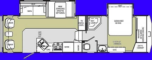 2009 HOLIDAY RAMBLER ALUMASCAPE 29CKD Mesquite TX 75150 Photo #0036606A