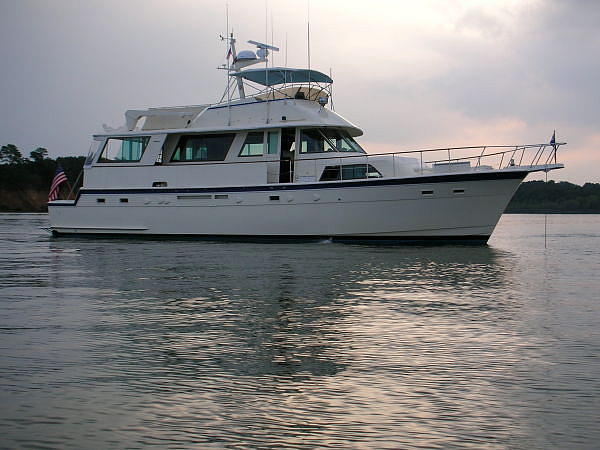 1986 Hatteras Cockpit Motor Yacht with Jupiter FL 33410 Photo #0037953A