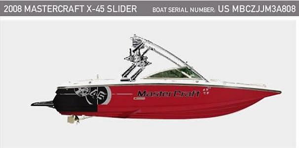 2008 Mastercraft X-45 Lake Elsinore CA 92531 Photo #0040064A