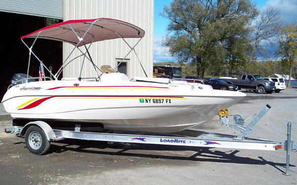 2009 Hurricane 172GS Fun Deck Our yard Alb NY 05491 Photo #0041656A