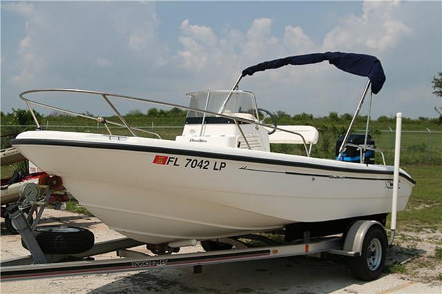 2001 BOSTON WHALER 180 Dauntless Center Cons Lakeland FL 18328 Photo #0043993A