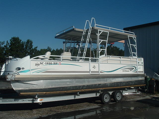 2003 JC PONTOON 266 Tritoon Murrells Inlet SC 29576 Photo #0045192A