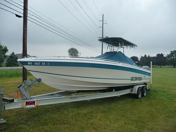 1995 Wellcraft 302 Scarab Sport (w/Newer Harrison Towns MI 48045 Photo #0049371A