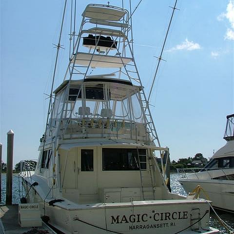 1988 HATTERAS 55 CONVERTIBLE Wakefield RI 02879 Photo #0051798A