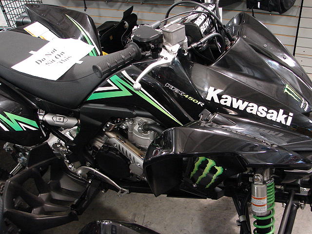 2009 KAWASAKI KFX450 R Monster Energy Wooster OH 44691 Photo #0052592B