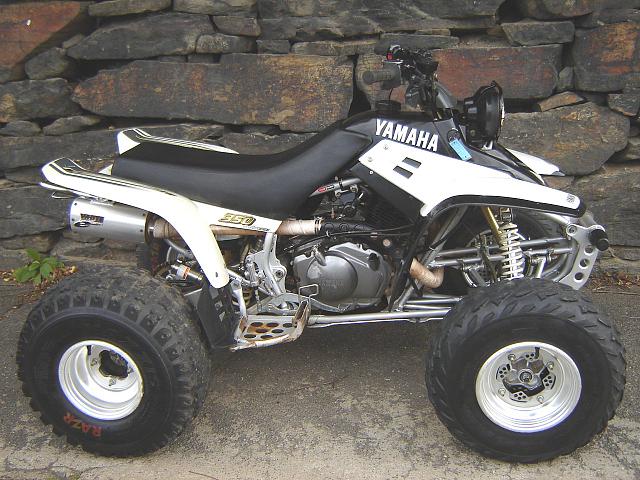 2001 YAMAHA YFM 350 WARRIOR 2X4 WHITE Stafford CT 06076 Photo #0052640A