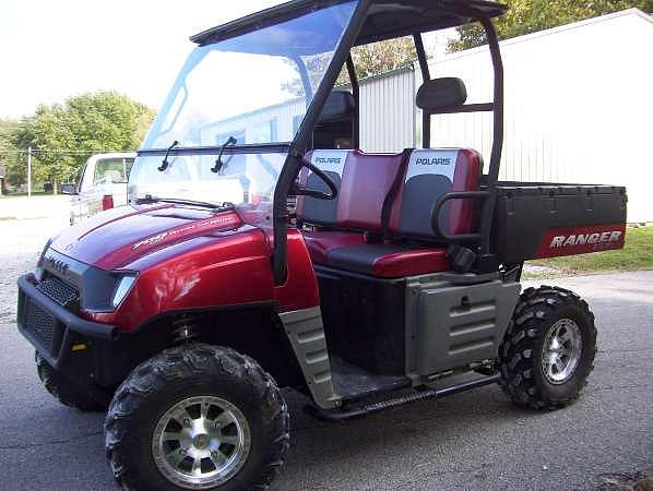 2007 Polaris Ranger XP Midnight Red Li El Dorado Spri MO 64744 Photo #0053057A