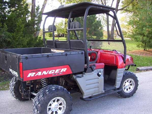 2007 Polaris Ranger XP Midnight Red Li El Dorado Spri MO 64744 Photo #0053057A