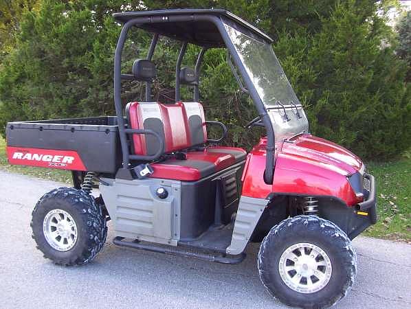 2007 Polaris Ranger XP Midnight Red Li El Dorado Spri MO 64744 Photo #0053057A