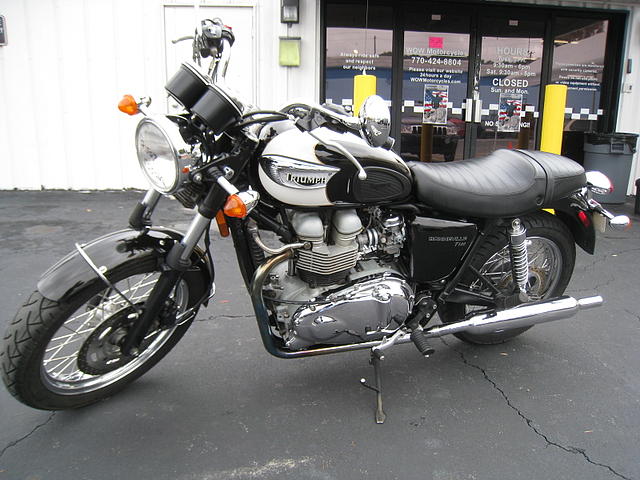 2007 TRIUMPH T100 T 100 BONNEVILLE Marietta GA Photo #0056603F