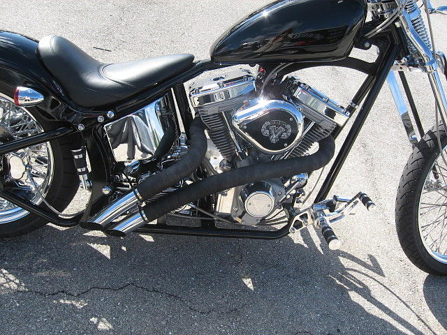 2008 BIG INCH BIKES Derririger Softail Bobber Fort Myers FL Photo #0056688F