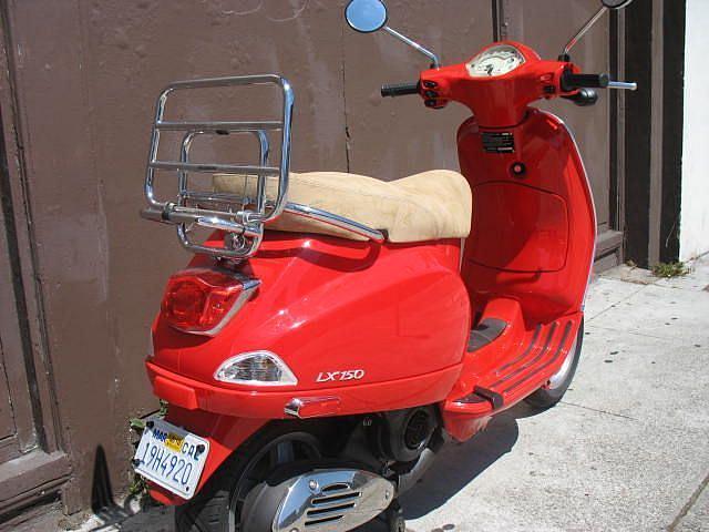 2008 VESPA LX 150 LX150 San Francisco CA Photo #0057025A