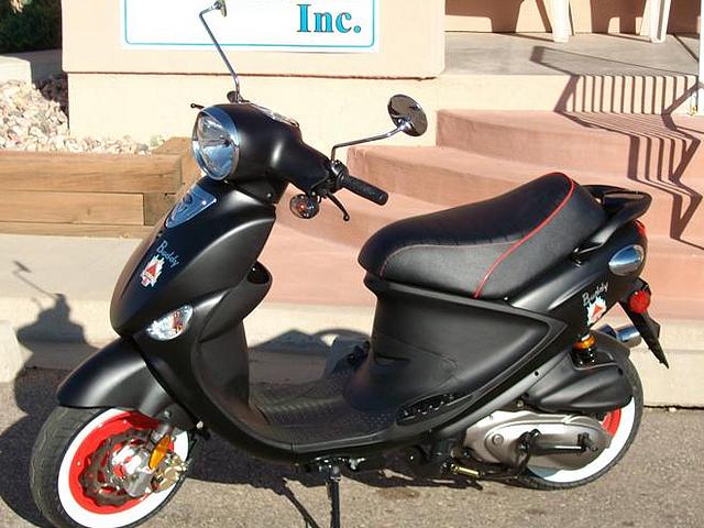 2009 GENUINE SCOOTER COMPANY Buddy 150 Black Jack Ft Collins CO Photo #0057167D