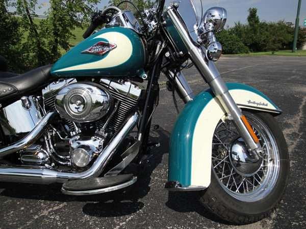 2009 Harley-Davidson FLSTC Heritage Softail Cl Tulsa OK Photo #0057190A