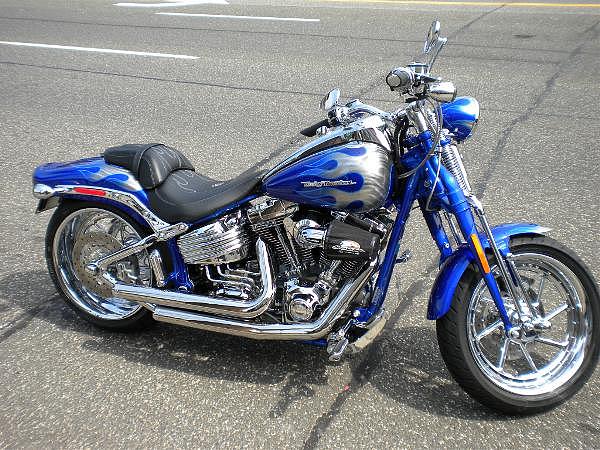 2009 Harley-Davidson FXSTSSE3 CVO Softail Spri Mineola NY Photo #0057203A