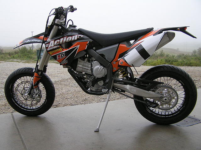 2009 HUSABERG FE570 FE 570 Supermoto Decatur TX Photo #0057321D