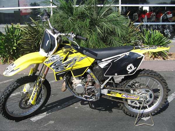 2004 Suzuki RM125 RM 125 Ontario CA Photo #0057946A