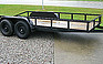 2005 HAULMARK 16ft open trailer tandem.