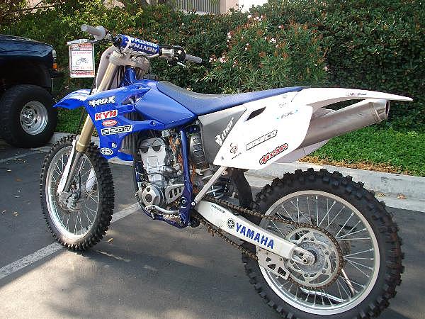 2005 Yamaha YZ250F Chula Vista CA Photo #0058333C