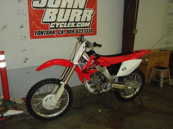 2006 Honda CRF250R Fontana CA Photo #0058513A