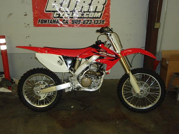 2006 Honda CRF250R Fontana CA Photo #0058513A