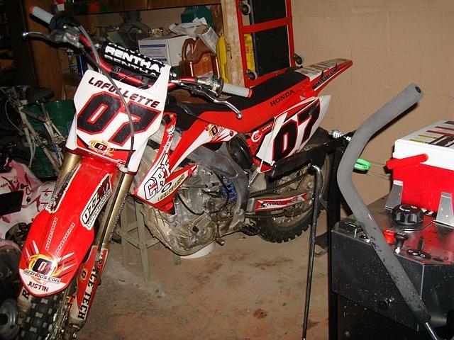 2006 HONDA CRF450R HODGENVILLE KY Photo #0058517A