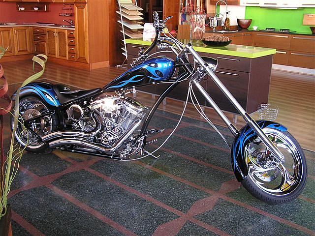 2006 ORANGE COUNTY CHOPPERS super stretch soft tail North Hollywoo CA Photo #0058589F