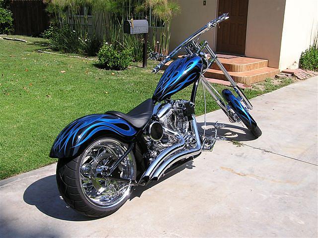 2006 ORANGE COUNTY CHOPPERS super stretch soft tail North Hollywoo CA Photo #0058589F